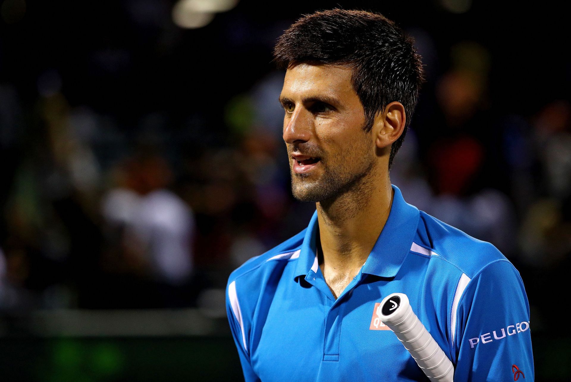 Novak Djokovic completed a Sunshine Double hat-trick in 2016