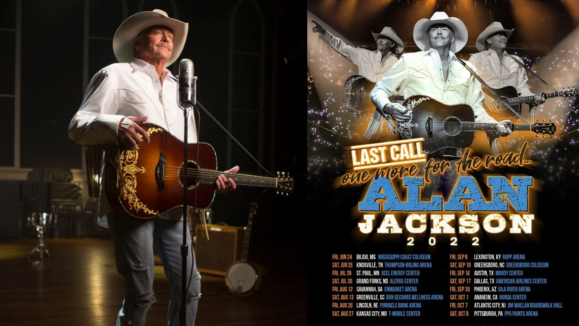 Alan Jackson Tour 2022 tickets Where to buy, presale, dates, and more