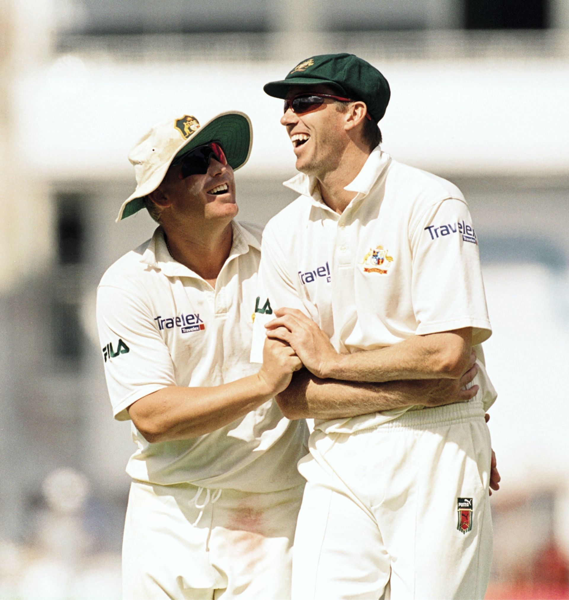 Shane Warne and Glenn McGrath