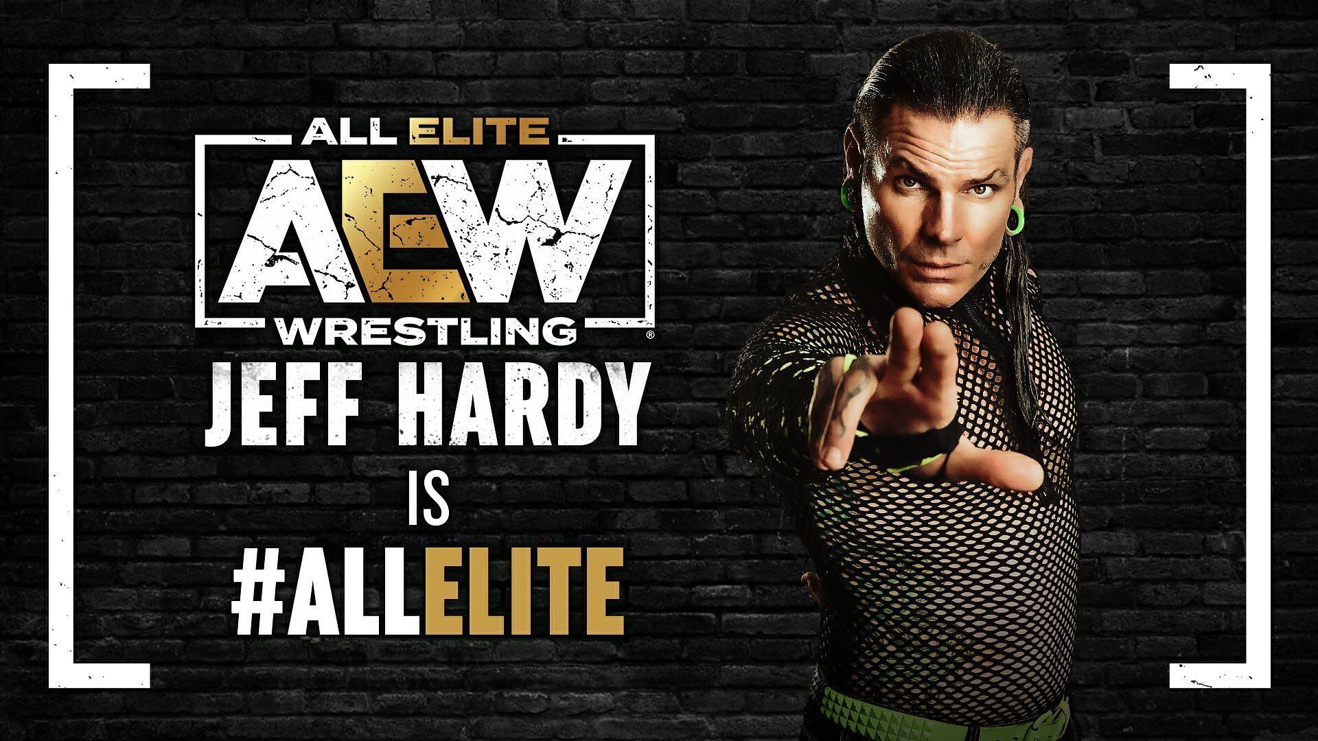 Jeff Hardy made his AEW debut on Dynamite