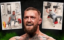 Watch: Conor McGregor looks almost recovered doing heavy lifting at "post Paddy's day workout"