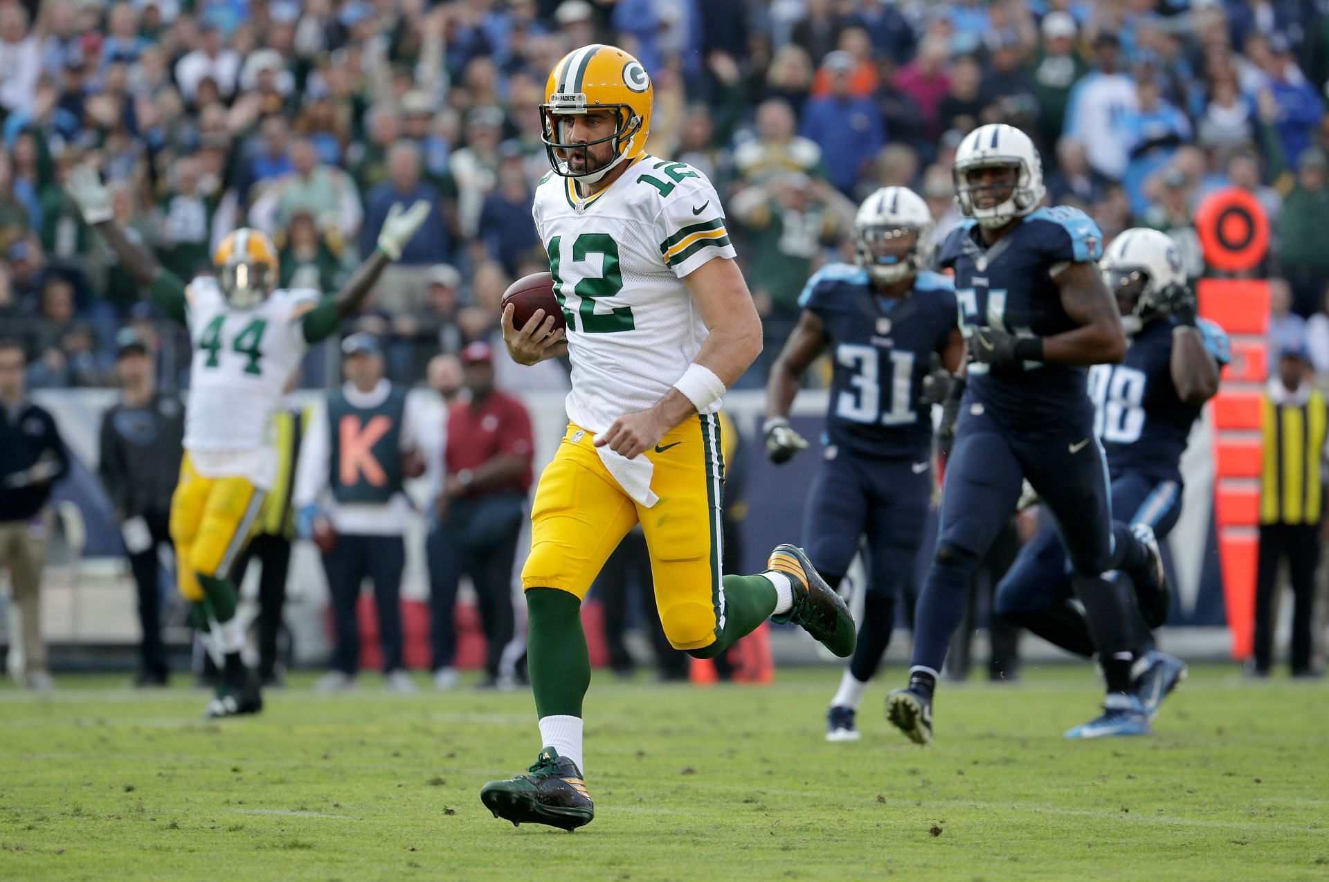 Green Bay Packers v Tennessee Titans