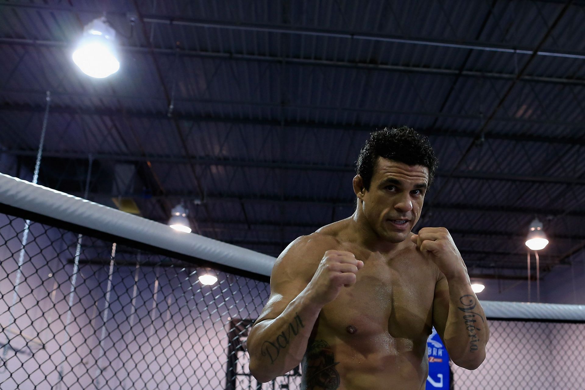 Vitor Belfort essentially won the light heavyweight title on a technicality.
