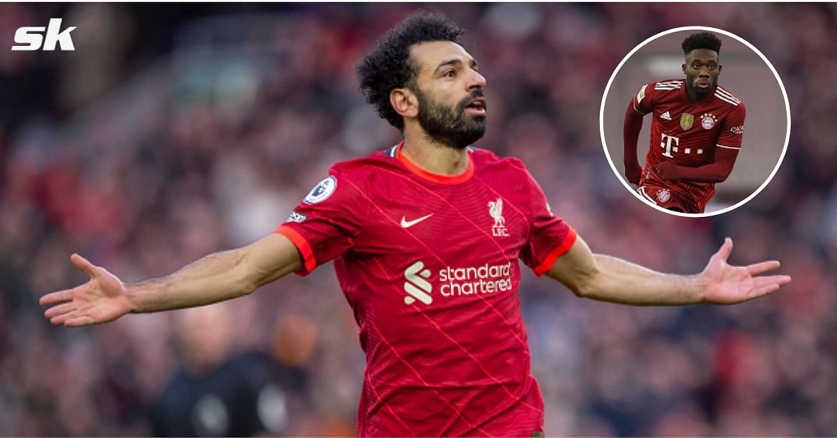 Alphonso Davies has commented on Mo Salah&#039;s situation at Anfield