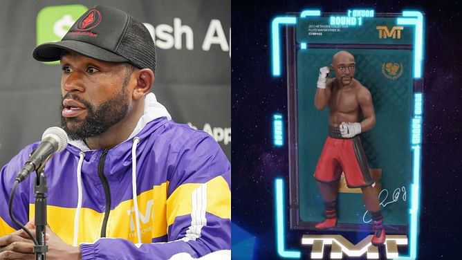 "Each card has a different rarity, utilities & prizes"- Floyd Mayweather launches his own NFT collection called "Mayweverse"