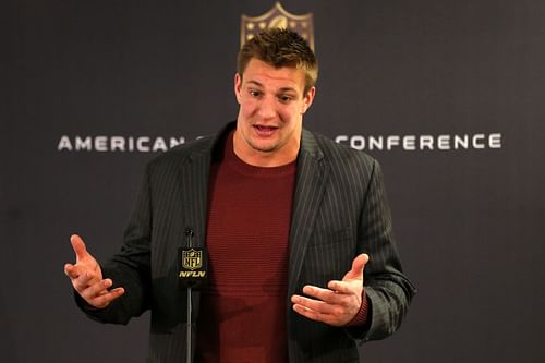 Superstar tight end Rob Gronkowski.