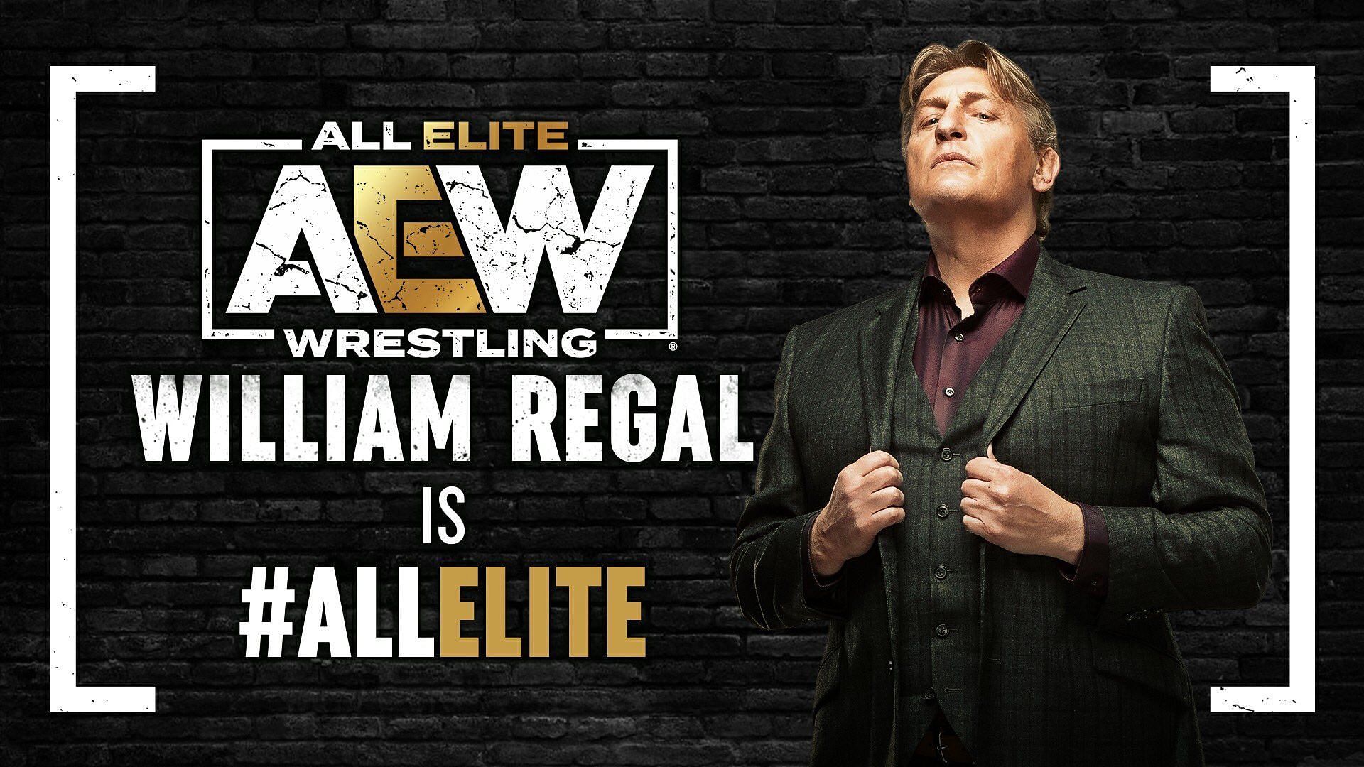 What will be William Regal&#039;s role in All Elite Wrestling?