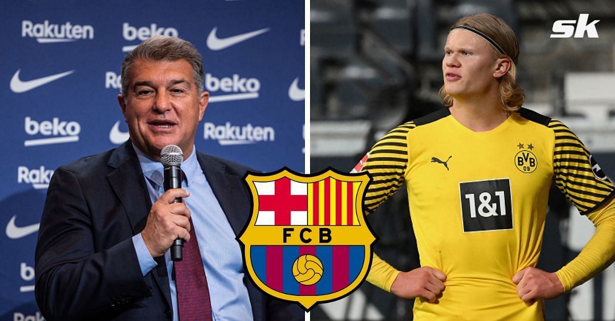 Laporta has commented on his relationship with Haaland&#039;s agent