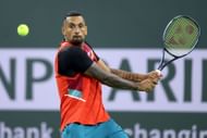 Kyrgios at the 2022 BNP Paribas Open