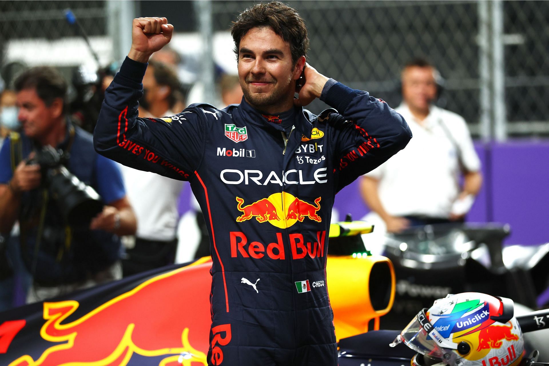 Sergio Perez- F1 Grand Prix of Saudi Arabia - Qualifying (Photo by Lars Baron/Getty Images)