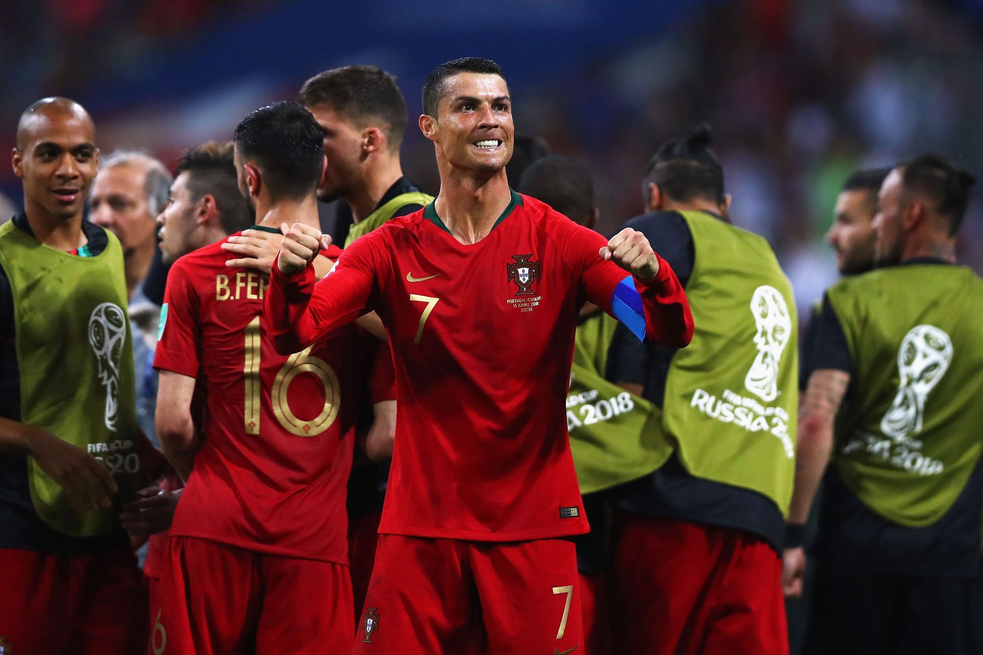 Cristiano Ronaldo's Portugal reach Russia for FIFA World Cup 2018