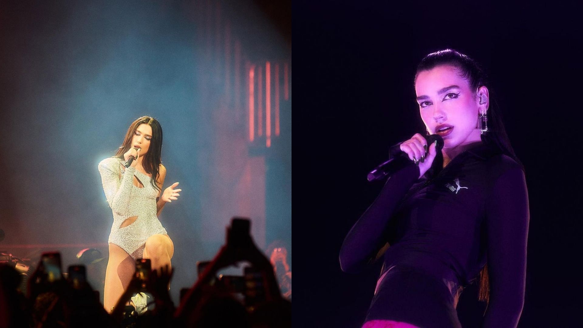 Dua Lipa has been hit with another copyright lawsuit in less than a week over Levitating (Images via Twitter/ @DuaLipa)