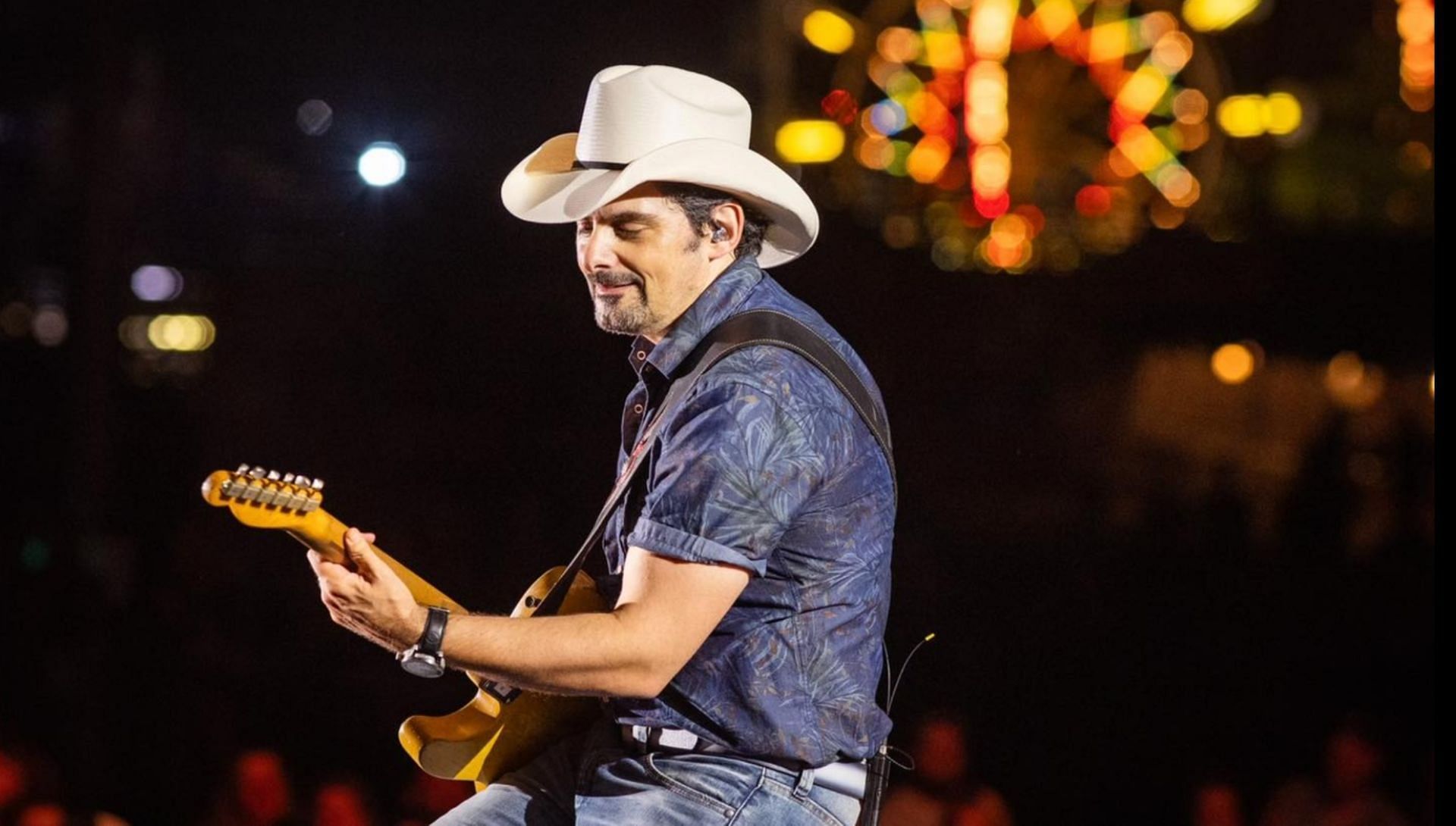 American country music singer and songwriter Brad Paisley has announced a world tour, which will begin on May 27. (Image via Facebook / Brad Paisley)