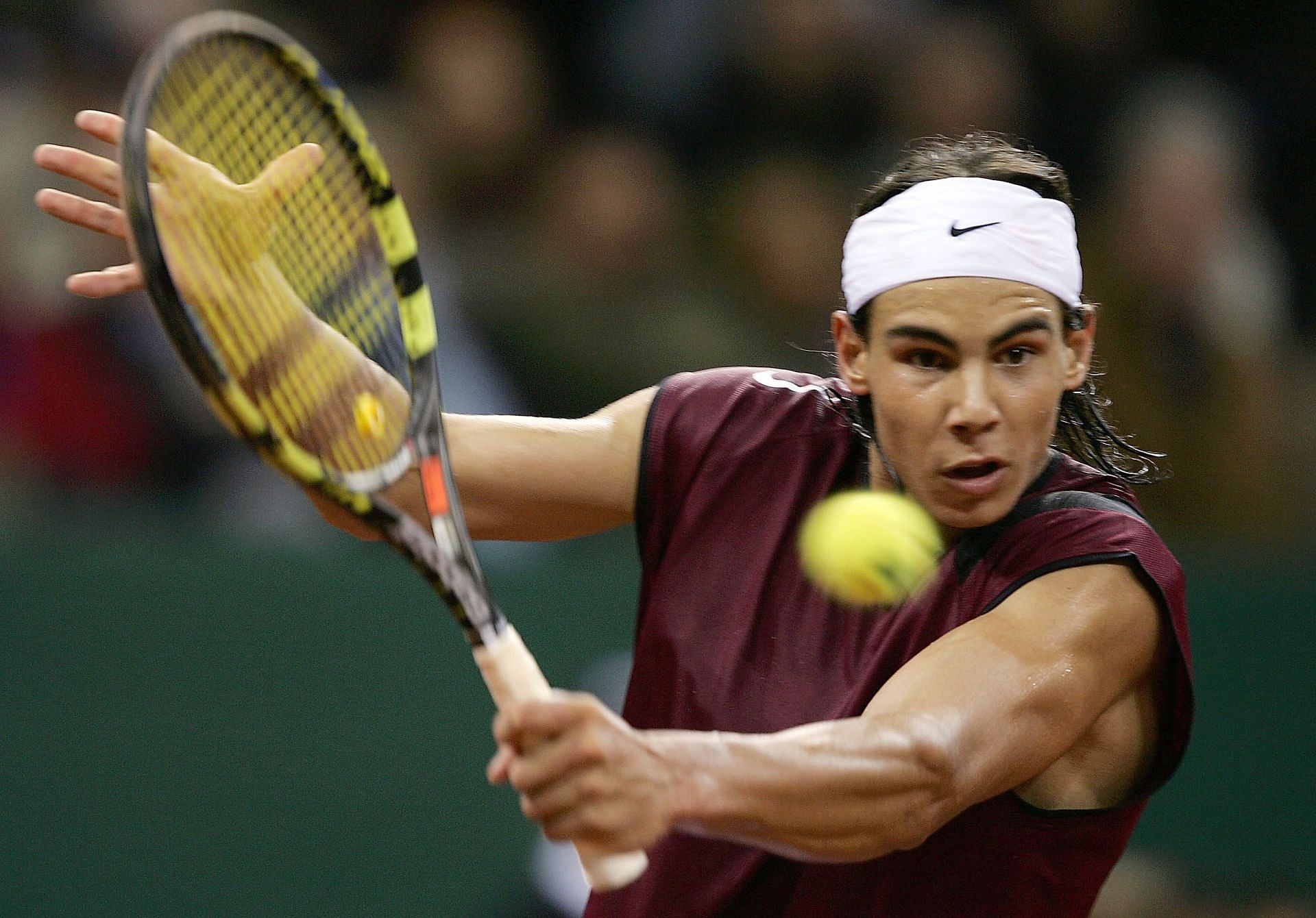 Rafael Nadal won the Junior Davis Cup with Spain in 2002