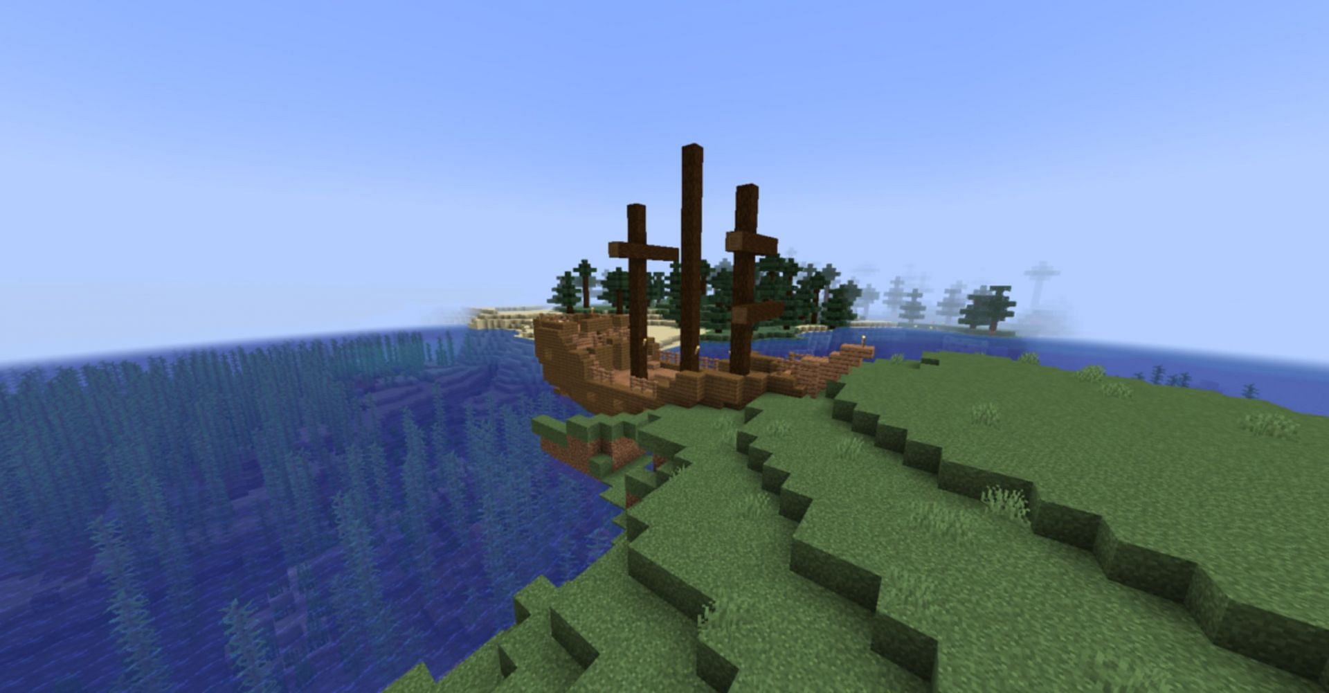 This seed is an excellent starter for Survival Mode (Image via MinecraftSeeds)