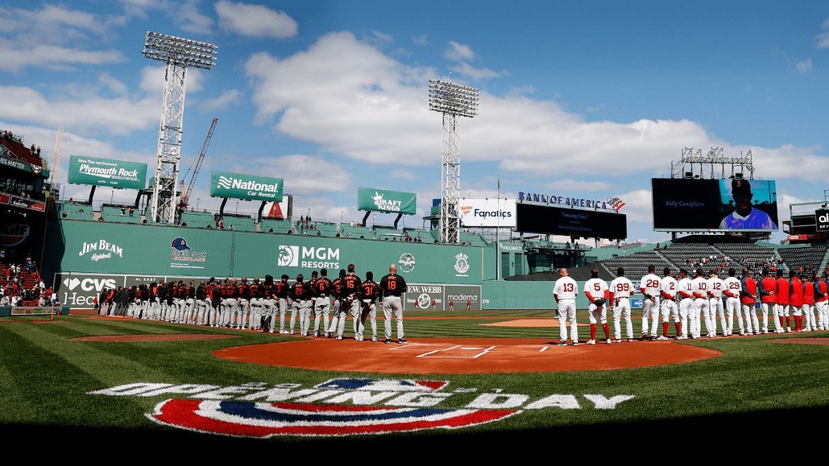 MLB Opening Day 2021- Boston Red Sox vs. Baltimore Orioles