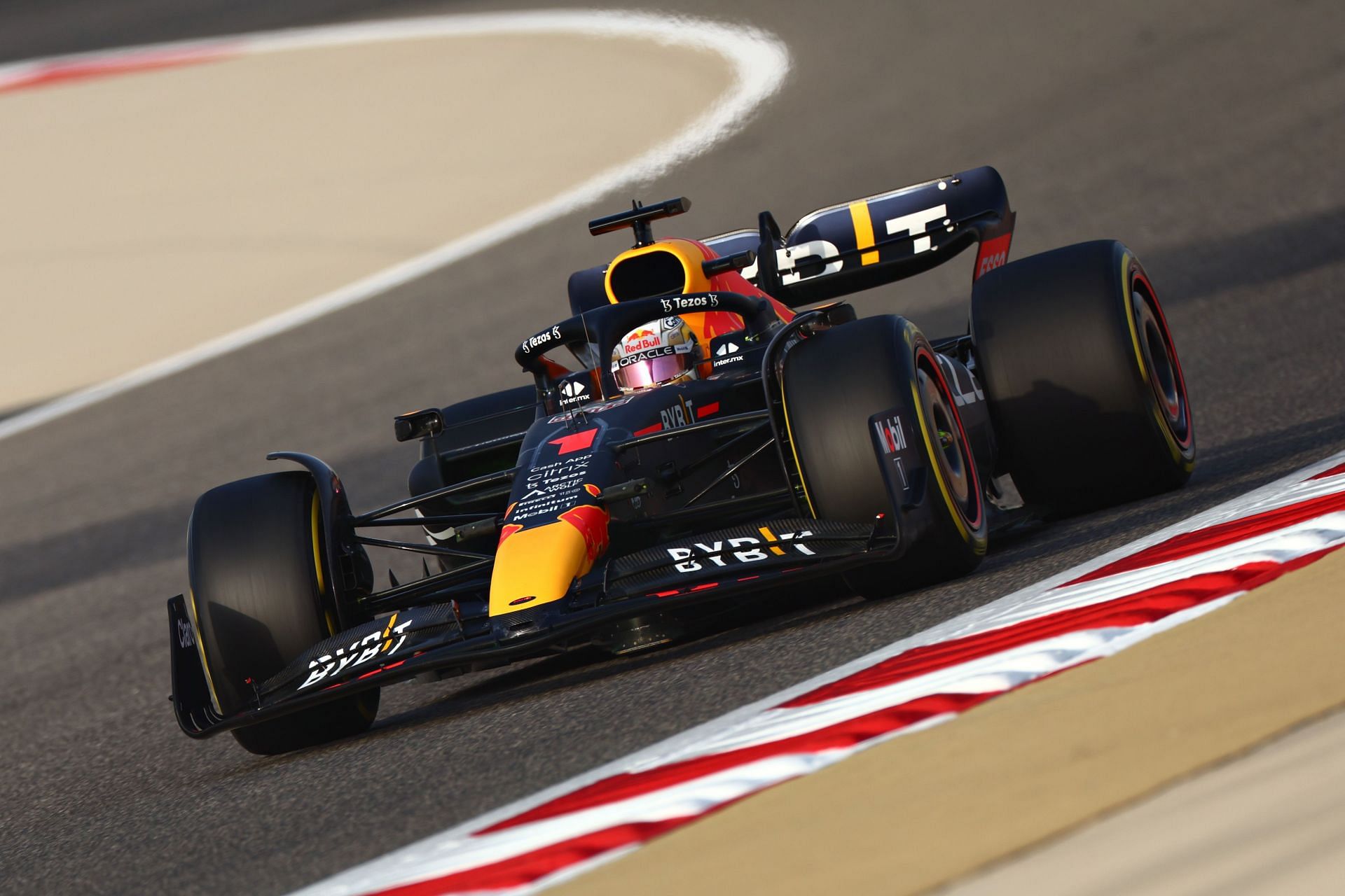 Red Bull&#039;s Max Verstappen at Formula 1 Testing in Bahrain - Day 3