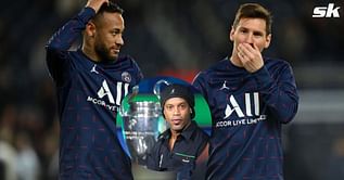 "It's football" - Ronaldinho reacts to PSG fans booing Lionel Messi and Neymar