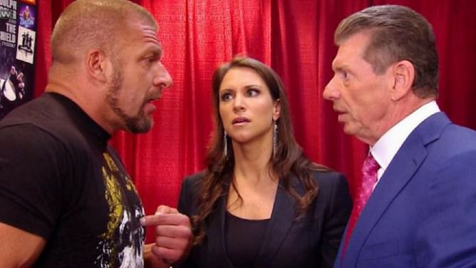 Vince McMahon's reaction after former WWE Champion demanded that he squash Triple H