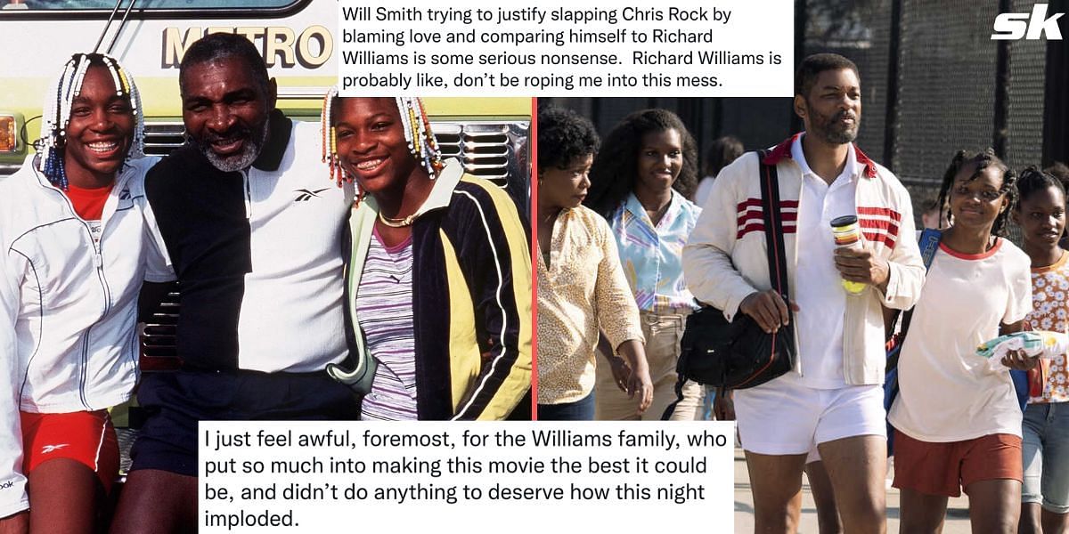 Tennis fans chastised Will Smith for his controversial speech alluding to Venus and Serena Williams&#039; father