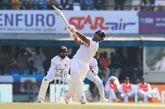 Rishabh Pant shines with blazing 96 as hosts score 357/6 on Day 1 of 1st IND vs SL 2022 Test