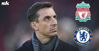 “What a skill that is!” – Gary Neville left stunned as Liverpool star outsmarts Chelsea counterpart with eye-catching move during Carabao Cup final