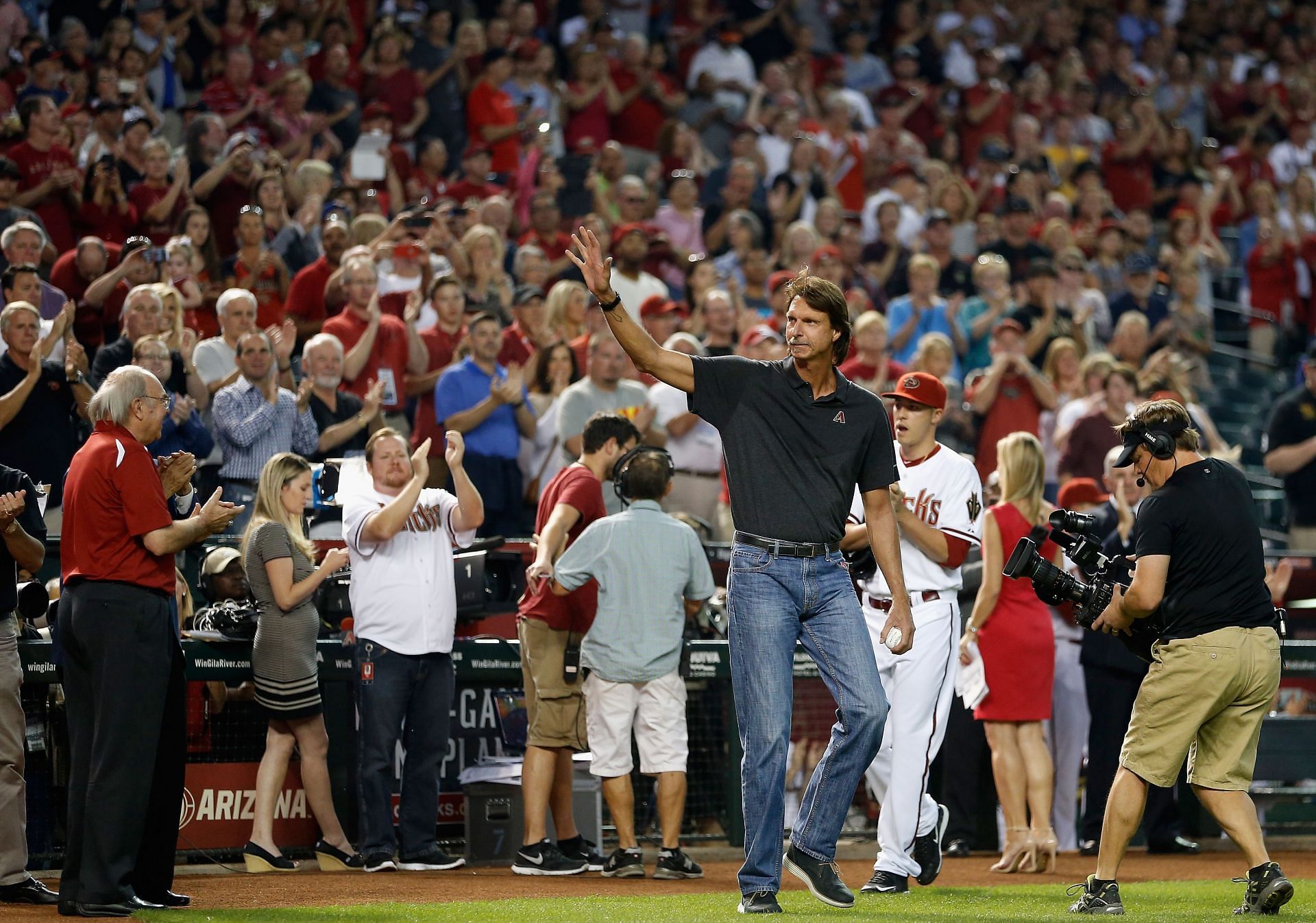 Bird killer Randy Johnson is a fan favorite