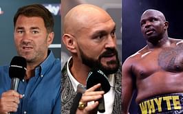 "He's gonna dog him"- Eddie Hearn suggests Dillian Whyte will trouble Tyson Fury if the fight goes to later rounds
