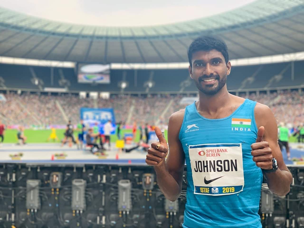 Jinson Johnson has been out of action for around two years (Image: ADG PI/Twitter)