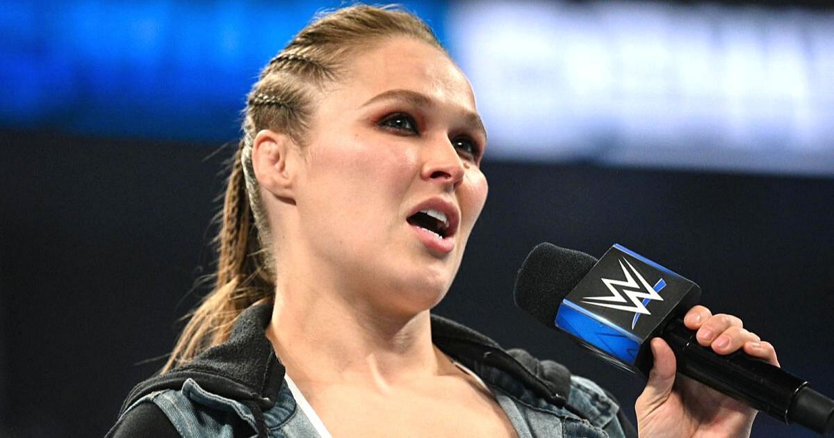 Rousey sent a message to Flair ahead of their WrestleMania clash.