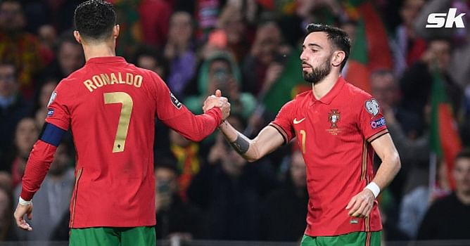 "He creates space" - Bruno Fernandes gives brilliant explanation about Cristiano Ronaldo's important role in Portugal's victory over North Macedonia