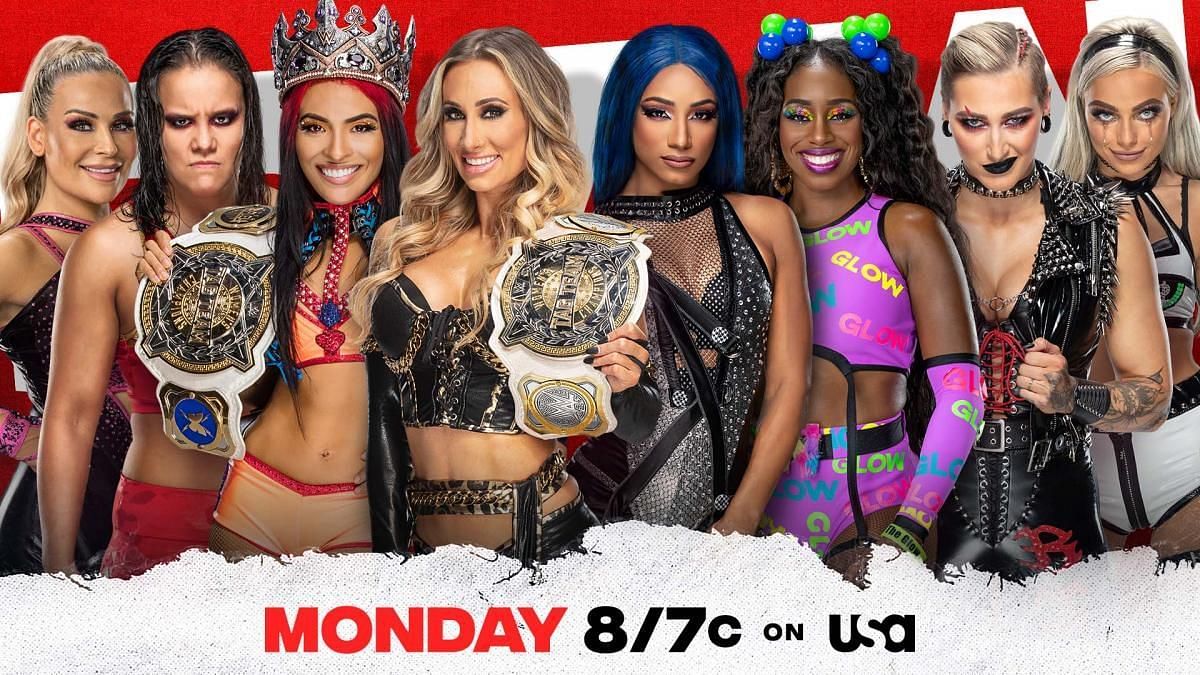 All eight women will compete for the tag team gold at WrestleMania