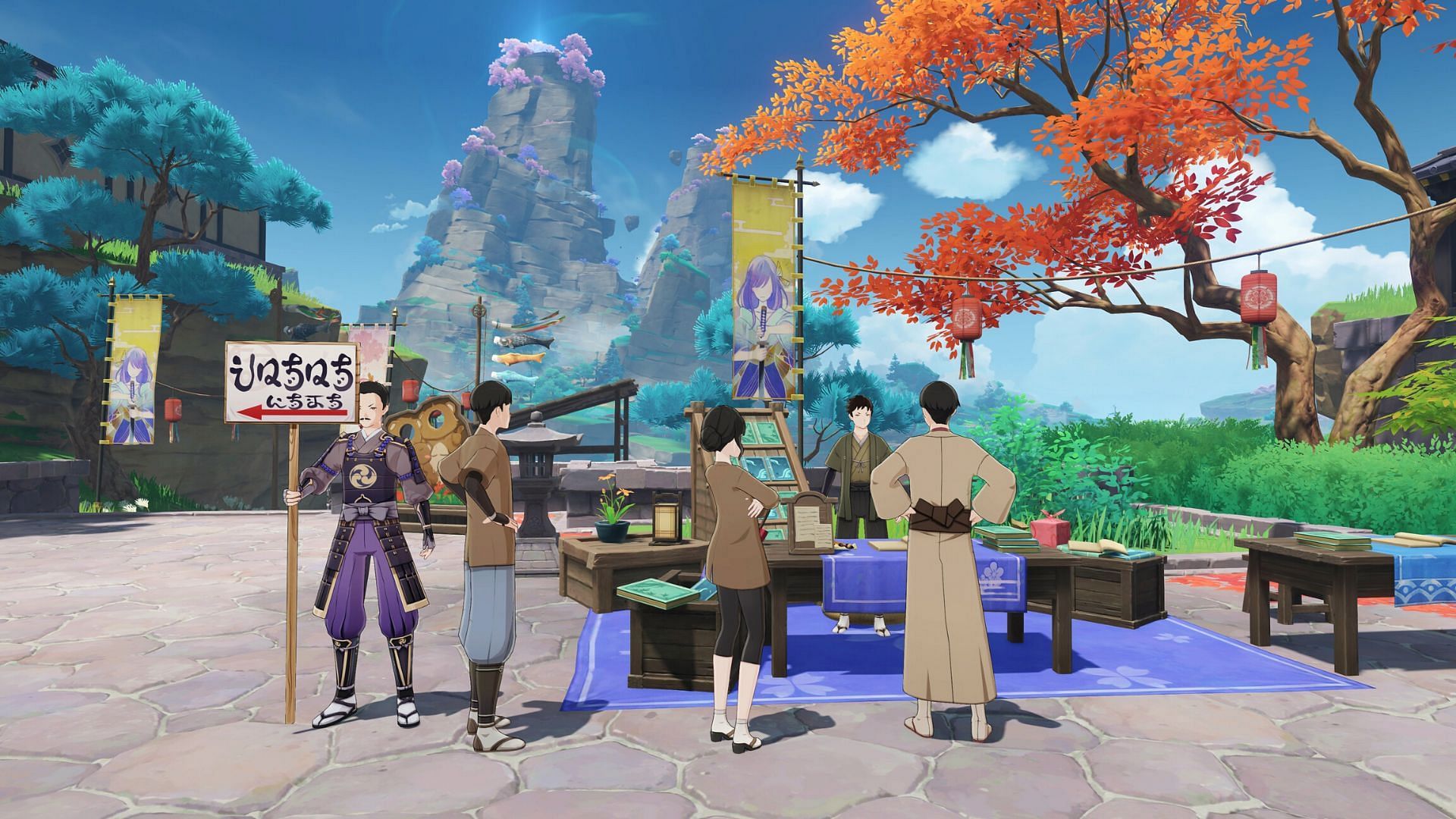 Irodori festival in Inazuma (Image via Genshin Impact)