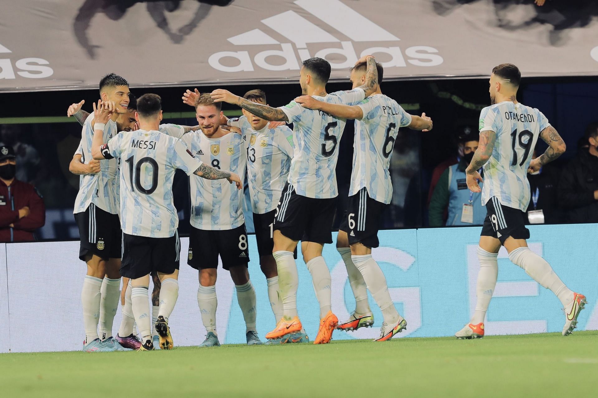 Argentina secured a win in the last home game of the World Cup qualifiers
