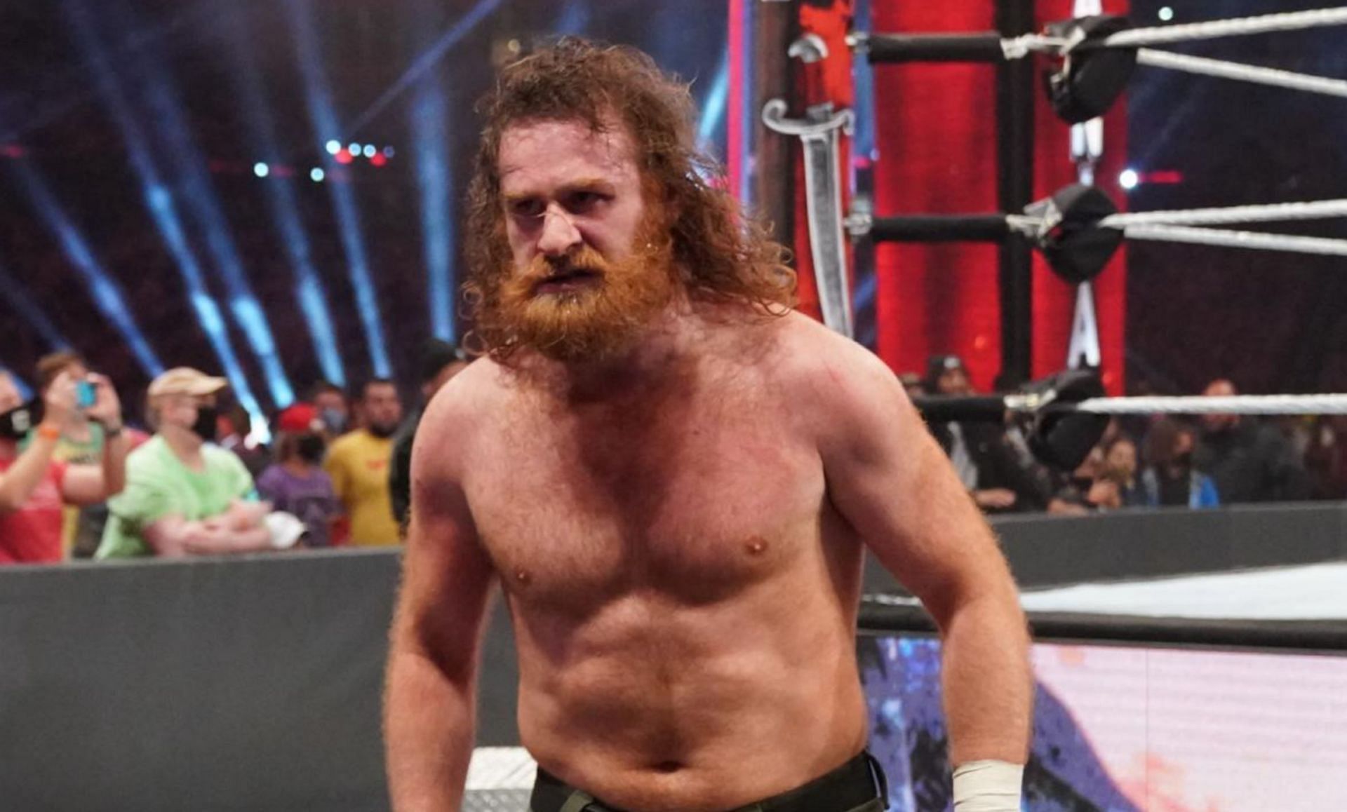 Sami Zayn is scheduled to take on Johnny Knoxville at WrestleMania