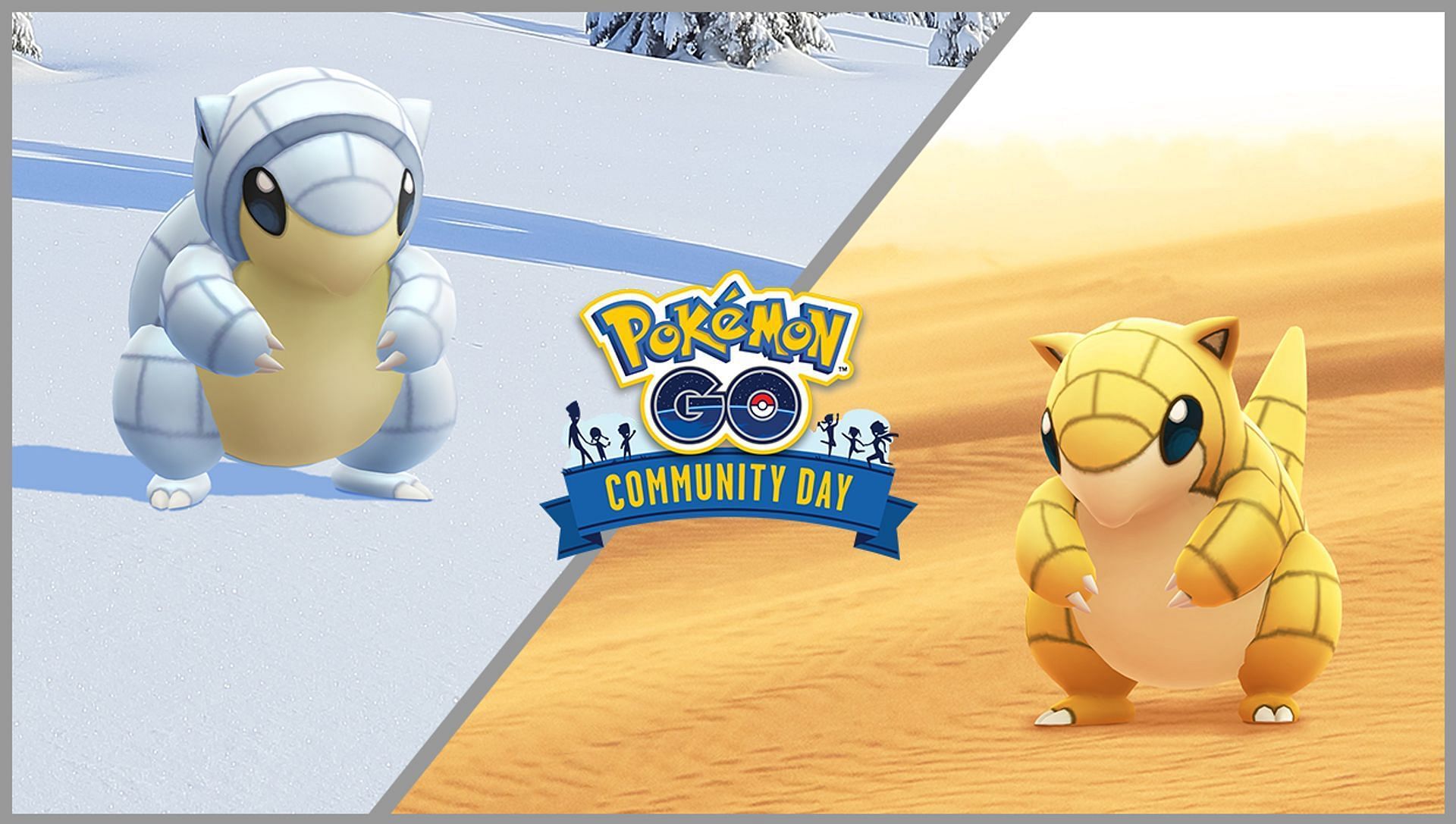 The announcement image for Pokemon GO&#039;s March 2022 Community Day event (Image via Niantic)