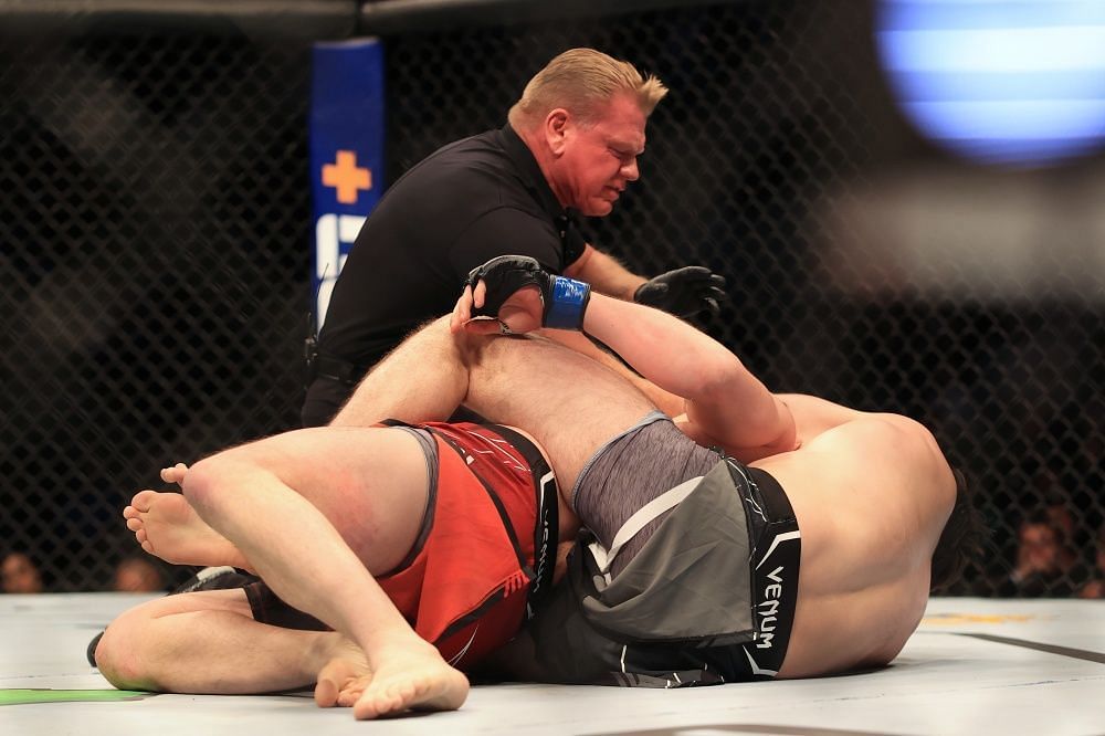 Aliaskhab Khizriev looked like a spider devouring a fly in his submission of Denis Tiuliulin