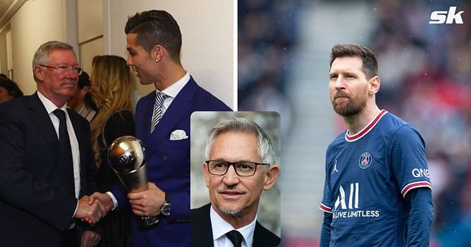 "This is nonsensical" - Gary Lineker hits out at Sir Alex Ferguson's old claim about Lionel Messi and Cristiano Ronaldo