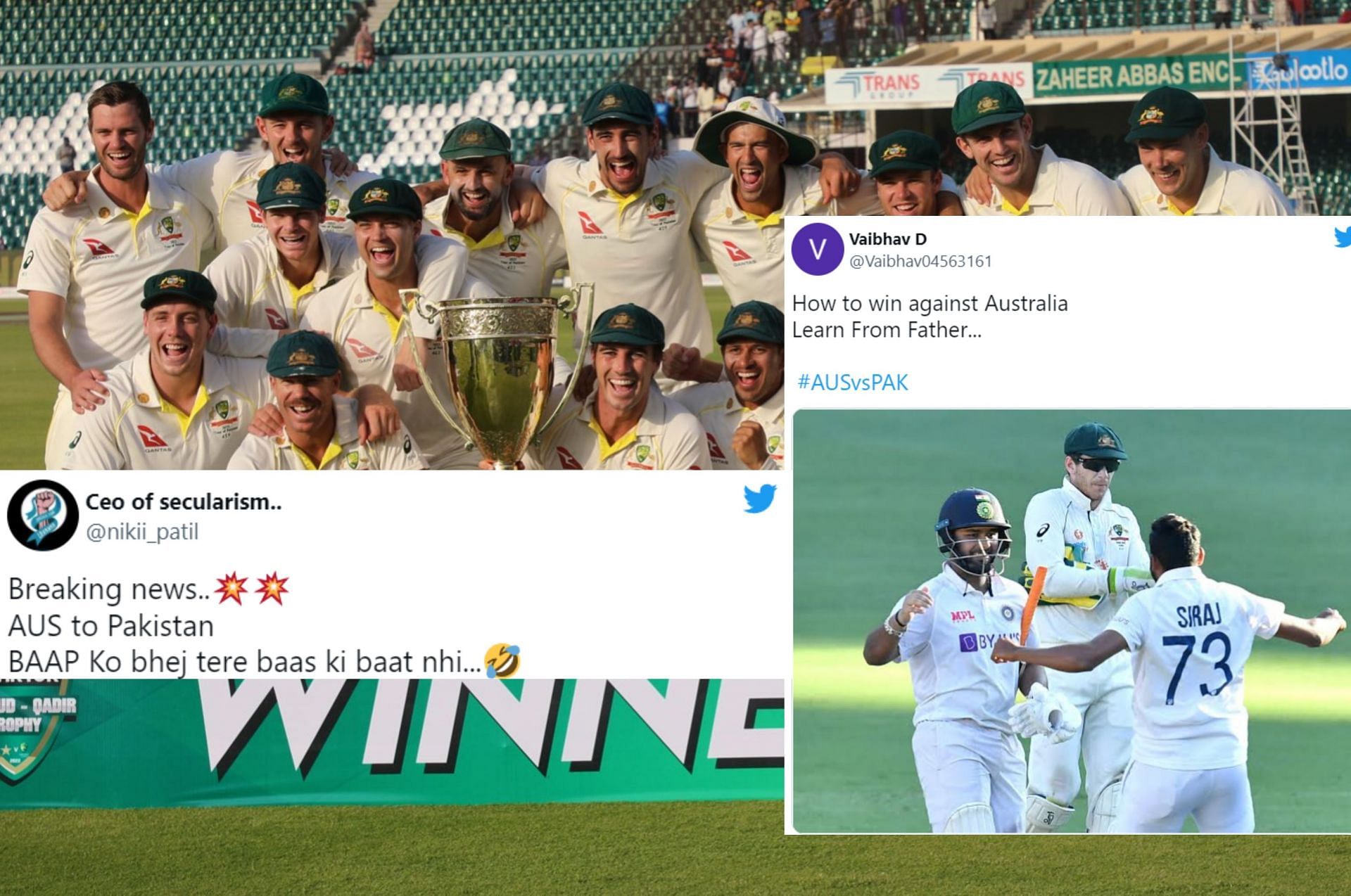 Twitter reactions to Pakistan&#039;s series loss.