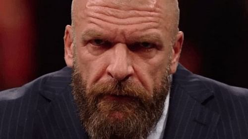 Triple H on an episode of WWE RAW