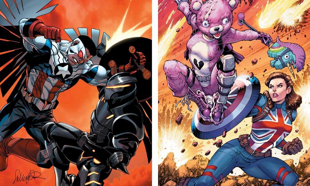 Two Zero War comic covers (Image via Marvel)