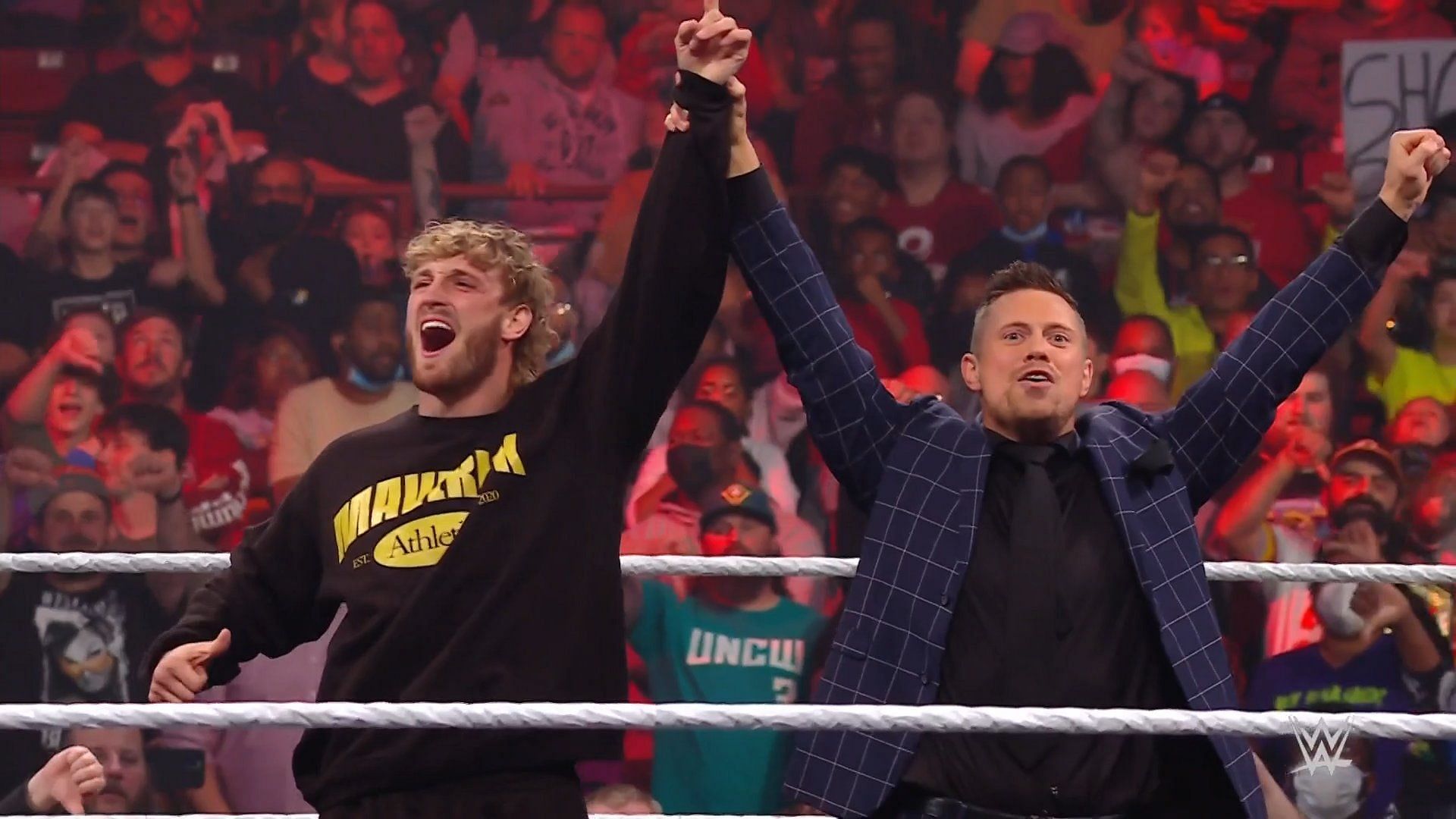 The Miz has broken up his team with Logan Paul