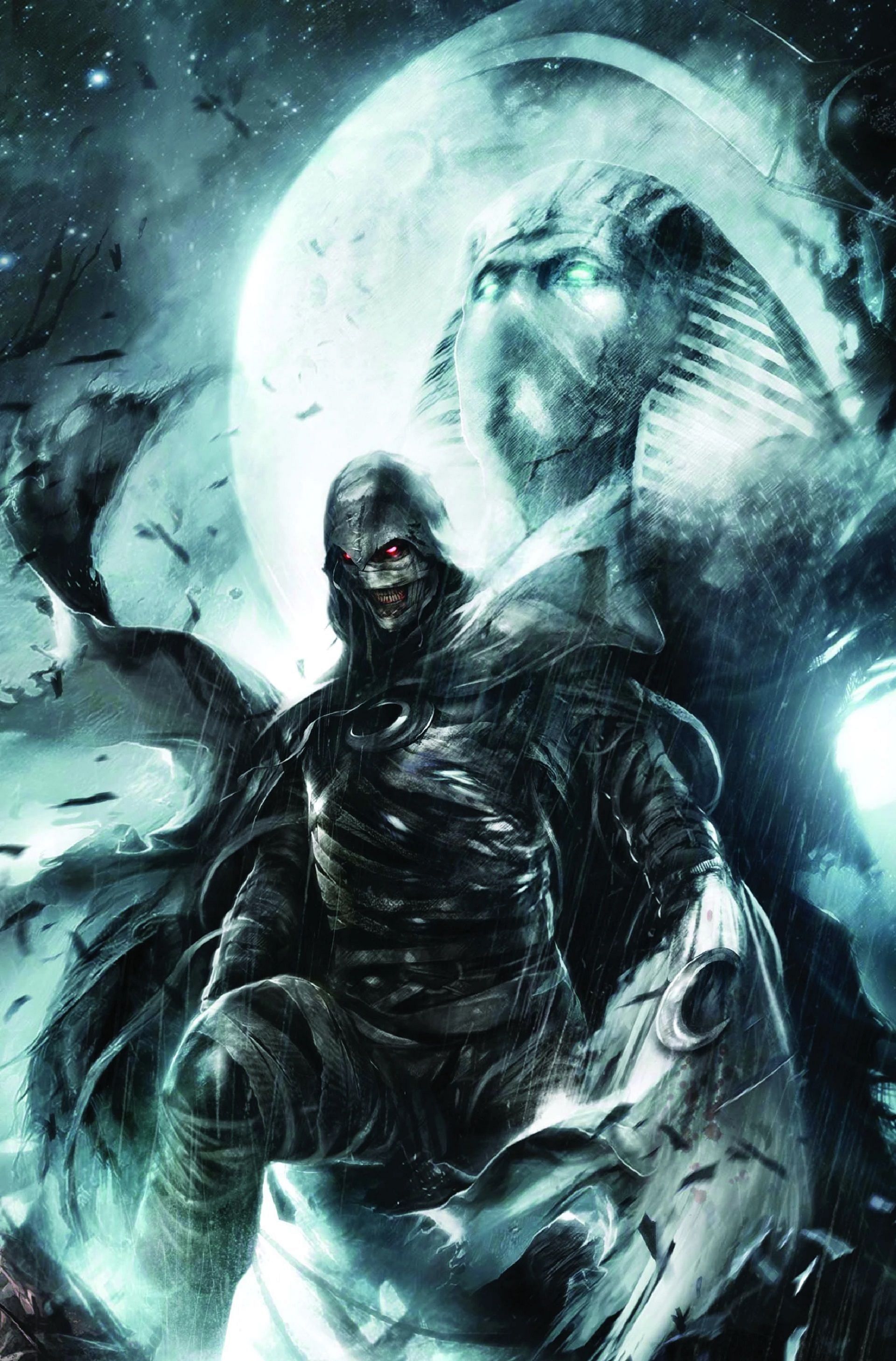 Shadow Knight is an enemy of Moon Knight (Image via Marvel)