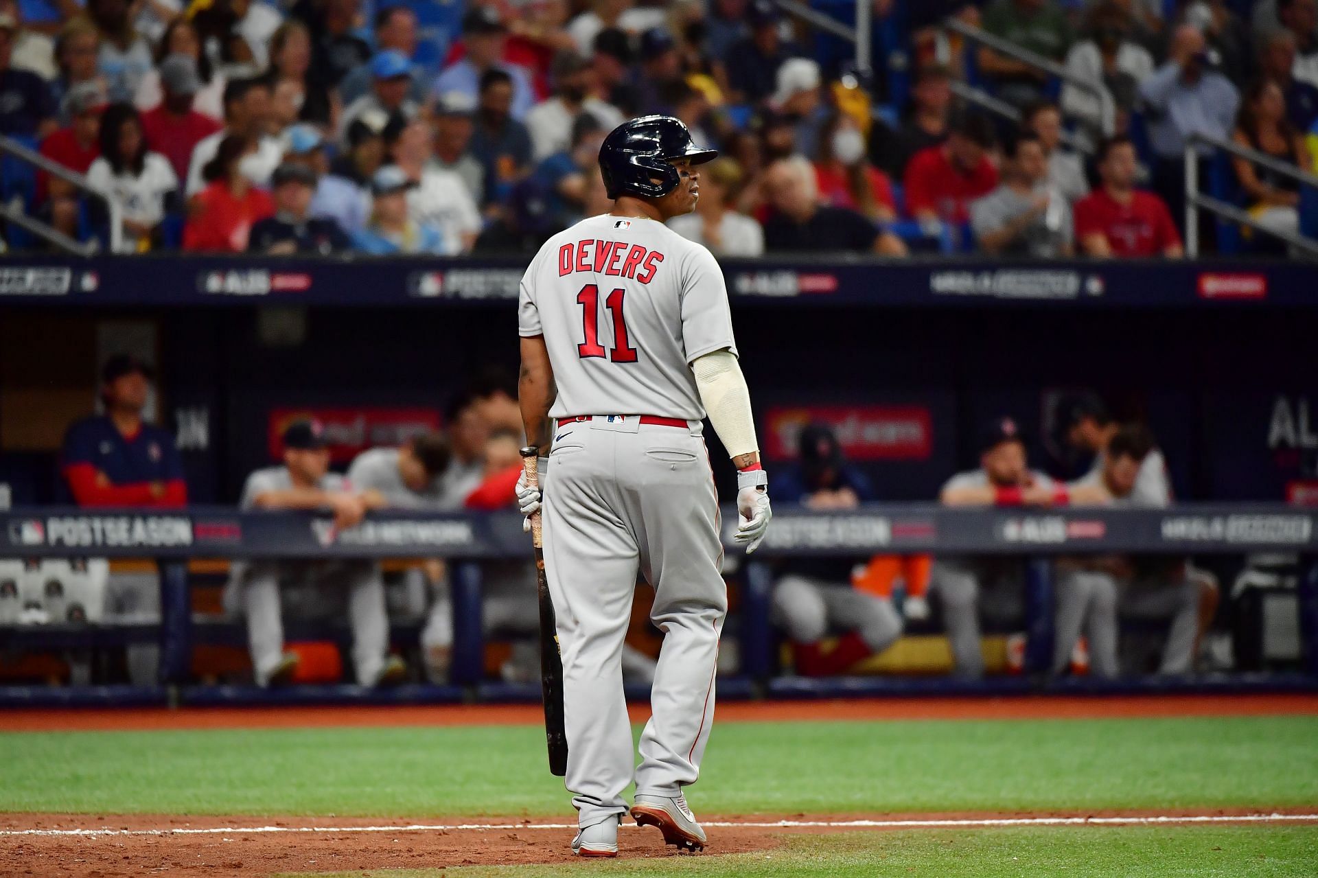 Rafael Devers, Division Series - Boston Red Sox v Tampa Bay Rays - Game One