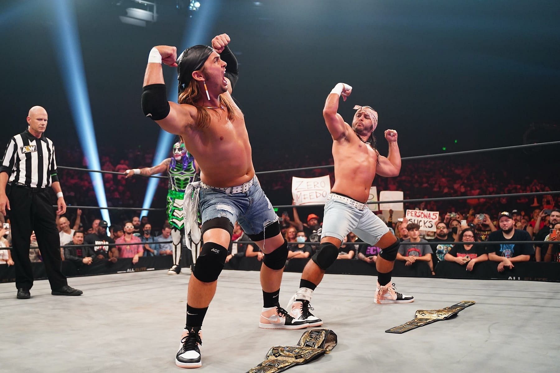 The Young Bucks lost to FTR on Dynamite