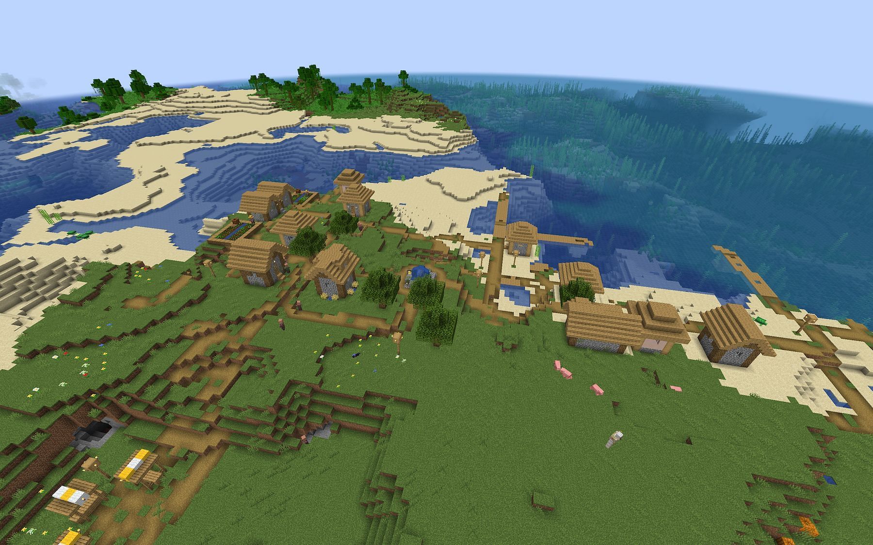 Seed -7206286883155393887 [Image via Minecraft]