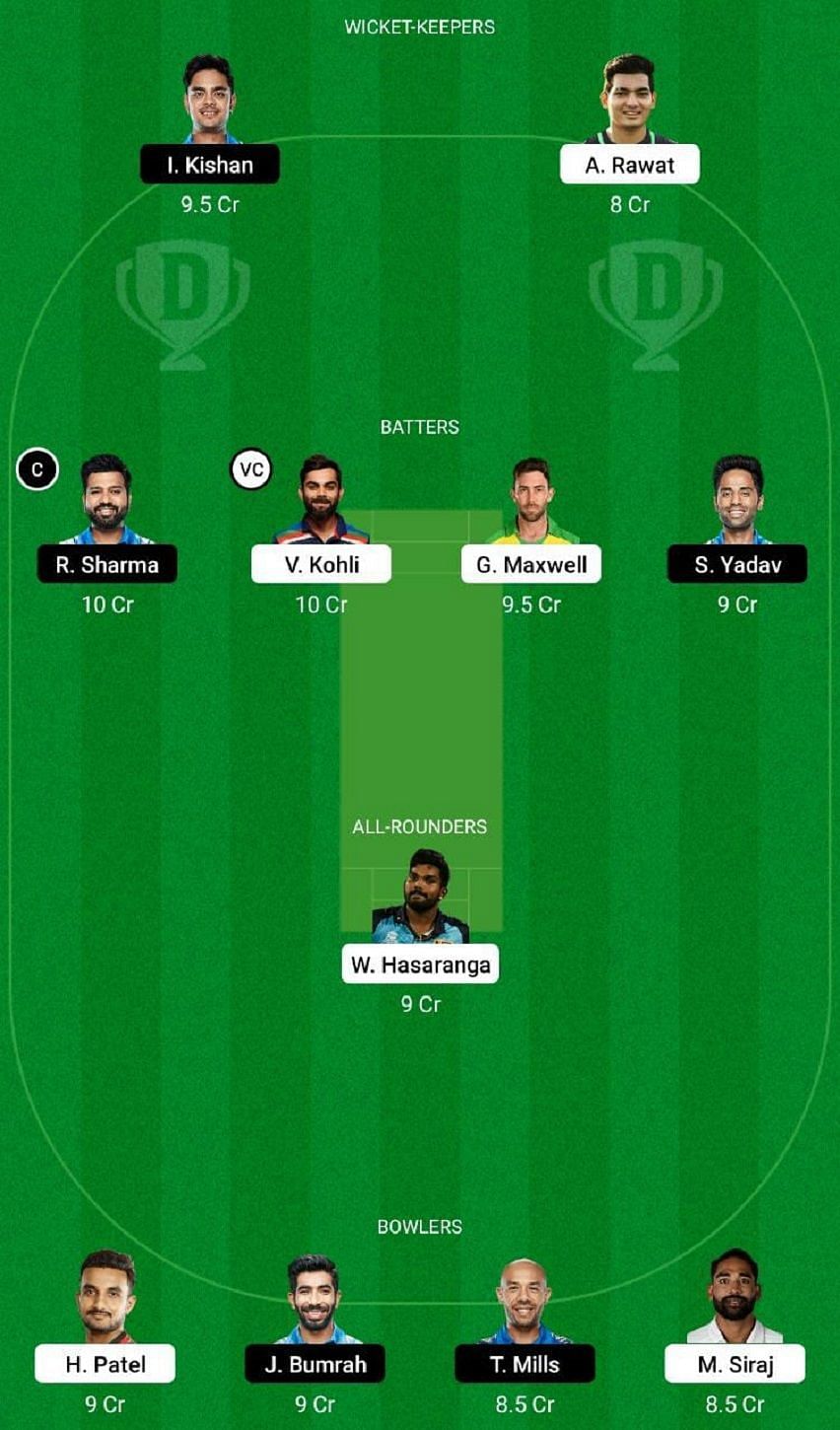 RCB vs MI Dream11 Fantasy Tip #1