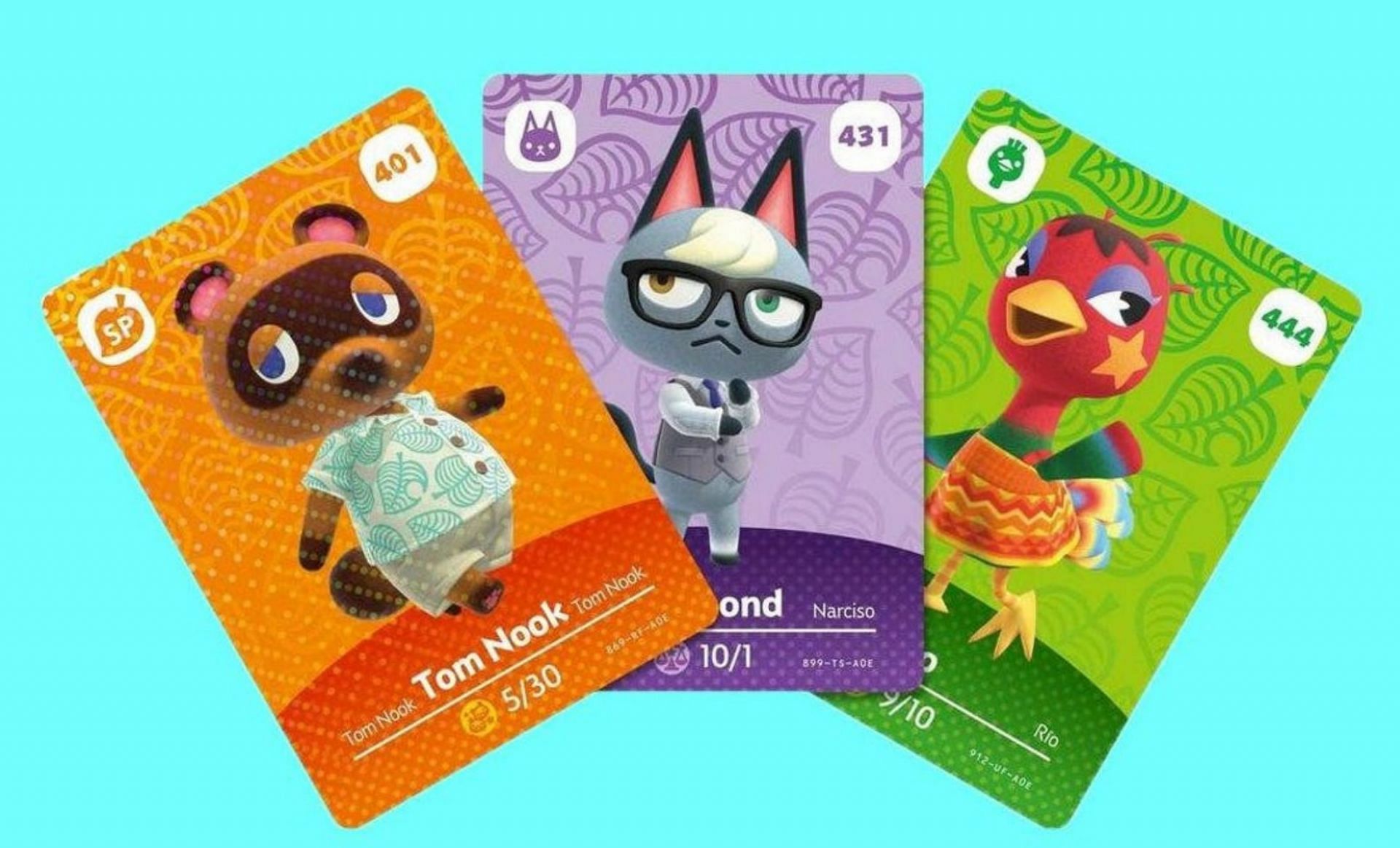 Amiibo cards (Image via Nintendo)
