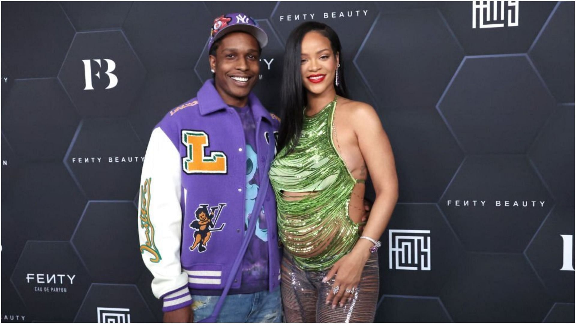 ASAP Rocky and Rihanna were spotted together following the former&#039;s recent release from jail (Image via Mike Coppola/Getty Images)