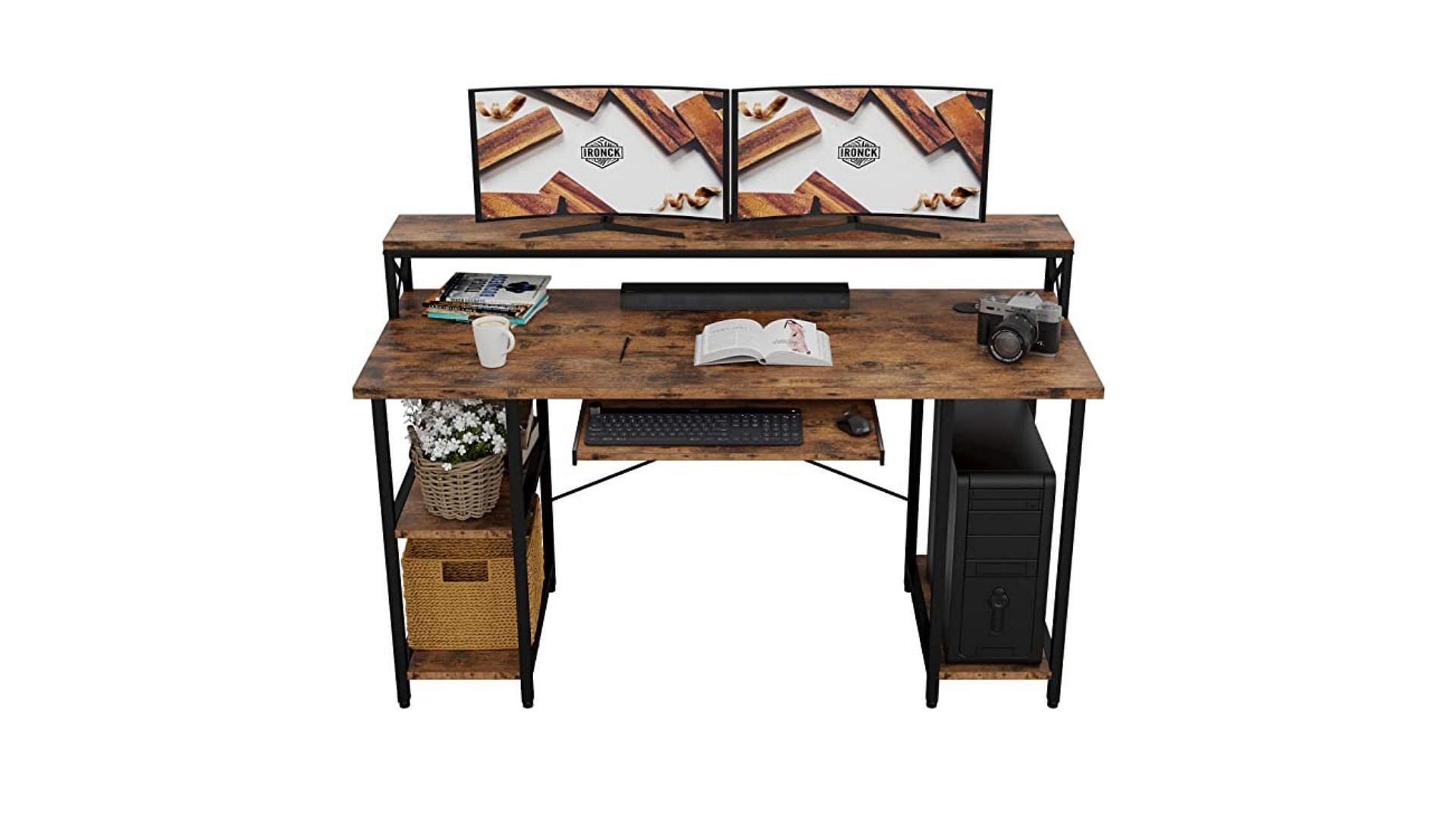 Create a dual monitor setup with ease (Image via Amazon)